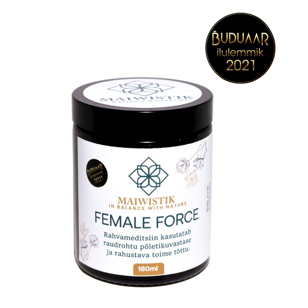 MAIWISTIK Female Force raudrohuga suhkrukoorija (180 ml)