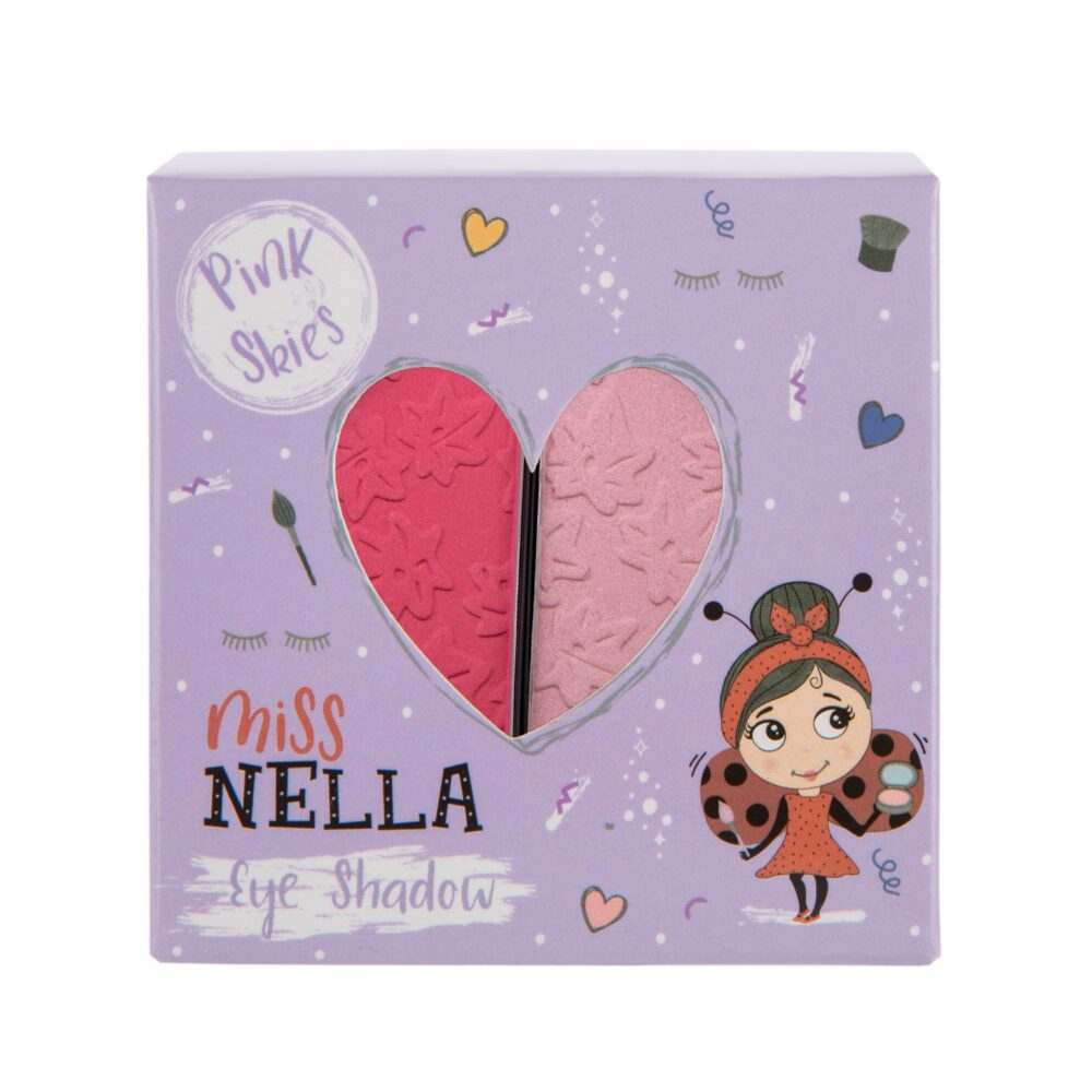 MISS NELLA laste lauvärvikomplekt “Duo Pink Skies”