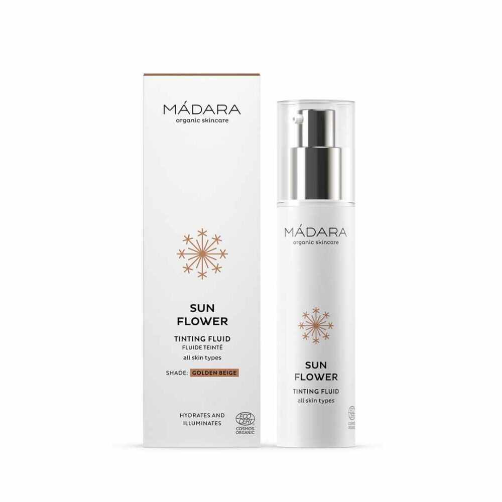 MADARA Sun Flower Golden Beige Tinting Fluid (50ml) - Image 2