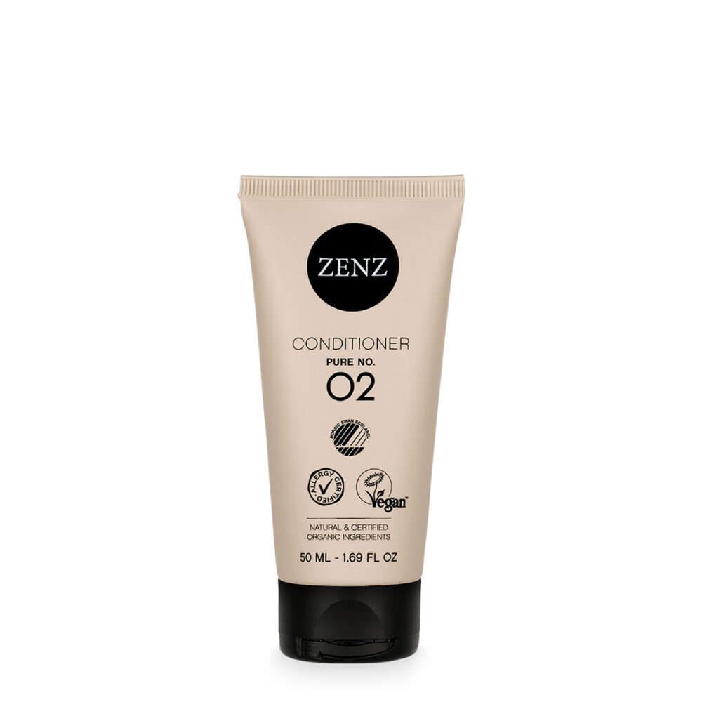 ZENZ Organic Hypoallergenic, Fragrance-free Conditioner Pure No. 02 (50 ml)
